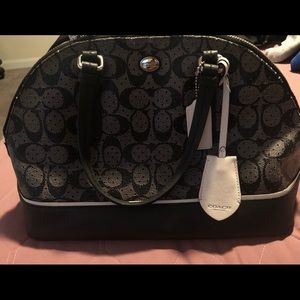 Coach signature dome bag.